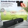 KESSER® Faltpavillon mit Tasche und Beleuchtung, wasserdicht und UV-Schutz 50+, Metall / Polyester beige, 300x300 cm Bild 3