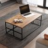 WELL HOME MOBILIARIO & DECORACIÓN Beistelltisch, 100% Spanplatte mit Melaminbeschichtung, Farbe Atlantic Kiefer Bild 4