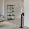 LED Stehleuchte, schwarz, Touchdimmer, H 187 cm Bild 3