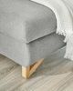 Ecksofa Skalm in grau 284 cm Bild 5