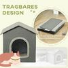 PawHut Tierbett Katzenhaus, Polyester, BxLxH: 43,5 x 39 x 40,5 cm Bild 4