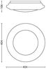 Philips Cinnabar 2700K ceiling lamp white 20W Bild 2