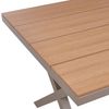 Gartentisch Metall Taupe TIANO Bild 5