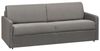 Schlafsofa 4-Sitzer CALIFE - Stoff - Hellgrau - Liegefläche: 160 cm - Matratzenhöhe: 18 cm Bild 4