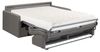 Schlafsofa 4-Sitzer CALIFE - Stoff - Hellgrau - Liegefläche: 160 cm - Matratzenhöhe: 18 cm Bild 5