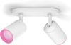Philips Hue Fugato 2-er Spots 5. 7W - weiß Bild 1