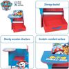 Stuhl-Schreibtisch mit Textil-Schubfach Bild 5