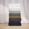 Blumtal Luxus Spannbettlaken 200x200 Boxspringbett 2er Set bis 40cm Höhe - Oeko-Tex Zertifizierte Baumwoll Bettlaken 200x200 Boxspringbett - Spannbettlaken 200x200 Baumwolle - Weiss Bild 4