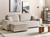 Schlafsofa ABACKA Beige Cord Rechtsseitig Bild 2