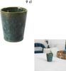 HOME DECO FACTORY, KA0431, Elia 9Cl Espresso Cup in Durable Ceramic, modern and elegant Design, ideal for Coffee, Tea or hot Chocolate, Easy to clean, Green and Black Bild 3