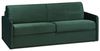 Schlafsofa 4-Sitzer Samt CALIFE - Tannengrün - Liegefläche: 160 cm - Matratzenhöhe: 18 cm Bild 5