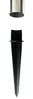 HAC24 LED Solarleuchte 6x Solar LED Lampe Edelstahl Solarlampe Garten Leuchte Gartenlampe, LED fest integriert, 70cm Bild 2