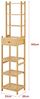 Standregal Siilinjärvi aus Bambus 163 x 33 x 28 cm bis 5 kg Natur [en. casa] Bild 2