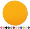 Kissenhülle Dekokissen Kissenbezug Microfaser - viele Größen und Farben Orange Ø 30 cm Bild 2