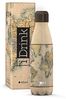 Thermosflasche Itotal Beige Weltkarte Edelstahl (500 Ml) Bild 2