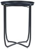 Tabletttisch Sandefjord Stahl 53x40 cm Schwarz [en. casa] Bild 4