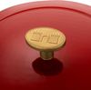 Ballarini 'Bellamonte' Cocotte, Gusseisentopf mit Deckel, Rot Rund 3 Bild 3