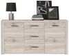 FORTE Portland Sideboard, Holzwerkstoff, Beige/Braun, 196,6 x 83,1 x 41,3 cm Bild 4
