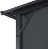 vidaXL Gartenpavillon mit Vorhang Aluminium 3×3 m Schwarz 44640 Bild 5
