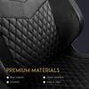 noblechairs Epic Gaming Stuhl - Bürostuhl - Schreibtischstuhl - Echtleder - Inklusive Kissen - Schwarz Bild 5