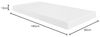 Vente-unique - TELLUS Matratze Stoff Weiß - B 90 cm x H 12 cm x L 190 cm Bild 2