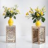 Marrakesch Orient & Mediterran Interior Beistelltisch Boho Deko Beistelltisch Hocker Blumenhocker Anula (1-St), Handarbeit Bild 2