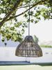 PR Home 7040-2503 Bao Outdoor Pendelleuchte Polyrattan grau 40cm Bild 3
