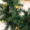 XXL Tannengirlande Weihnachtsbeleuchtung 810cm 100 LED Batteriebetr Bild 4