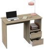 Muebles Pitarch | Schreibtisch mit 2 Schubladen, Studientisch für Jugendliche, Cambrian Eiche, 76 x 115 x 50 cm (Höhe x Breite x Tiefe), Vintage, Kollektion Tibet Bild 4