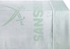 Sansibar 'Sylt' Wohndecke im Hochtief Design, Mikrofaserfleece offwhite / light green, 150x200 cm Bild 4
