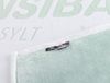 Sansibar 'Sylt' Wohndecke im Hochtief Design, Mikrofaserfleece offwhite / light green, 150x200 cm Bild 3