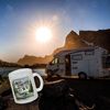 speecheese Tasse Camping King mit Wohnmobil Glas Tasse Bild 3