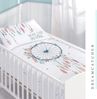 MTOnlinehandel Babybettwäsche Traumfänger 100x135 + 40x60 cm, 100 % Baumwolle, Renforcé, 2 teilig, Kinderbettwäsche in Boho Style Bild 5