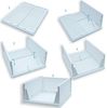 Intirilife Aufbewahrungsbox (1 St), Aufbewahrungs Box Korb Organizer für Schrank aus Kunststoff Faltbar Bild 4