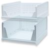 Intirilife Aufbewahrungsbox (1 St), Aufbewahrungs Box Korb Organizer für Schrank aus Kunststoff Faltbar Bild 5