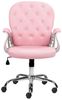 Bürostuhl Kunstleder Rosa PRINCESS Bild 5