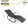 Aktive 61061 - Outdoor Schaukelgartenliege mit Auflage | Maße 60 x 172 x 75 cm | Kapazität 1 Person, widerstandsfähig mit UV50-Schutz | Gartenhängemattenliege | Gartenmöbel für den Außenbereich Bild 3