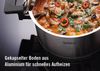 WOLL Wok Concept 33×14×54 cm – Edelstahl mit ILAG Ultimate Antihaftbeschichtung, 5 mm Kapselboden, Glasdeckel, induktionsgeeignet, ofenfest bis 200 °C & spülmaschinenfest Bild 4