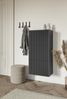 Selsey 'Veldio' Wand-Schuhschrank mit 3 Klappen, schwarz, ca. 103 x 50 x 30 cm Bild 5