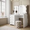 Lookway Schminktisch GLAMOUR ELITE mit Spiegel Bild 2