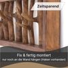 DESIGN DELIGHTS Wandgarderobe WANDGARDEROBE AST-HAKEN, 82x22cm, Altholz, Shabby Chic Kleiderhaken Bild 4