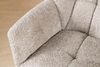 riess-ambiente Polsterstuhl PAPILLON beige / schwarz (Einzelartikel, 1 St), Esszimmer · Bouclé · Metall · Armlehne · 180° drehbar · Modern Design Bild 4