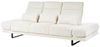 Beliani 'IKAST' 3-Sitzer Sofa, Cord beige, 255 x 129 x 105 cm Bild 5