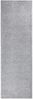 carpet city Shaggy Hochflor Teppich - Läufer 80x300 cm - Grau - Langflor Flurteppich - Einfarbig Uni Modern - Flauschig-Weiche Teppiche Schlafzimmer Deko Bild 2