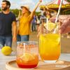KONZEPT Gläser-Set 12 Teilig, 6er Longdrinkgläser 400ml und 6 er Trinkgläser 300ml, 12-tlg, Wassergläser Set, Ideal für Saft, Cocktails, Longdrinks, Eiskaffee Bild 4