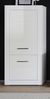 Highboard Carrara in Hochglanz weiß 65 x 142 cm Bild 2