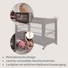 Lionelo Patty 5-in-1 Reisebett & Beistellbett mit Matratze, Faltbares Kinder-/Babyreisebett mit Tragetasche & Rollen, Laufstall - Ideal von Geburt bis 15 kg Bild 5