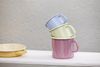 RIESS 0040-006 Schnabeltopf 12 cm, 1 L, Emaille, Bunt/Pastell, Rosa / Milchtopf Bild 2