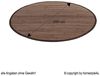 Bambusmatte 200 cm rund dunkelbraun Bambusteppich Teppich Bild 4