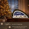 Weigla Lichterbogen LED Santa Claus, Schwibbogen aus Holz & Acrylglas, Made in Germany (1-tlg), Erzgebirge garantiert, Weihnachtsdeko Innen, Weihnachtsbeleuchtung Bild 3